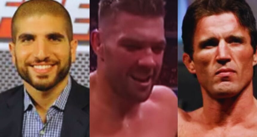 Sonnen vs. Du Plessis: A Verbal Battle for UFC Supremacy, Helwani Caught in the Fray!