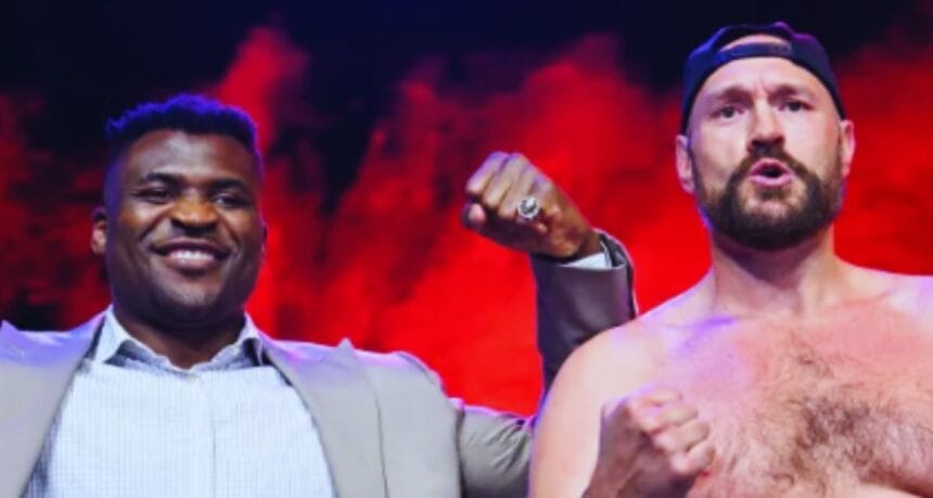 Heavyweight Clash: Ngannou Accuses Fury of Glove Tampering Ahead of Oct. 28 Showdown!