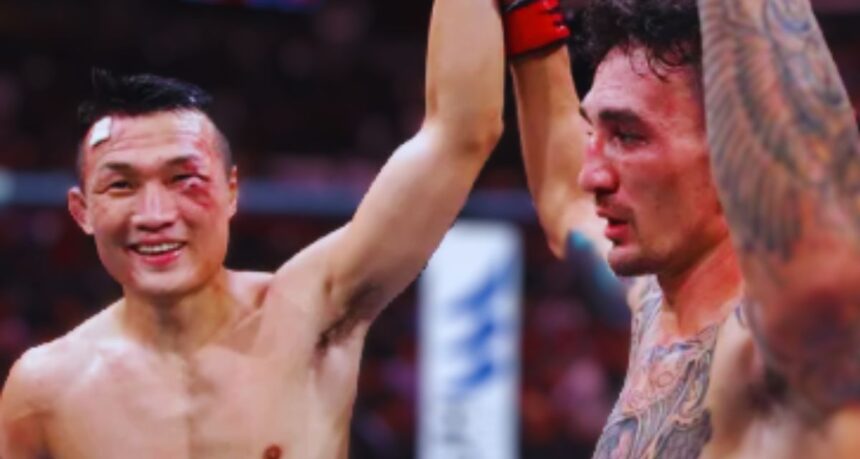 A Fighter's Heart: Max Holloway's Generosity Shines After UFC Singapore Victory!