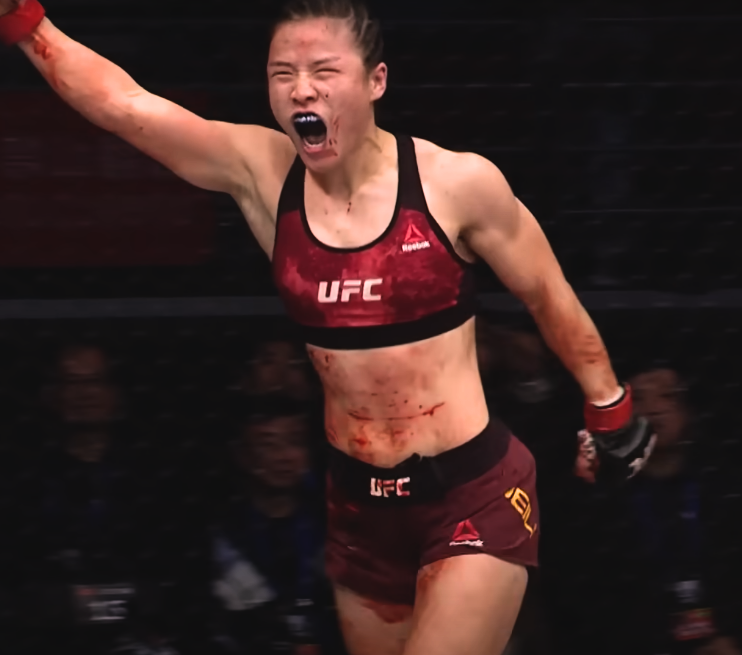 "From Subway Station to UFC Stardom: Zhang Weili's Inspirational Journey to Greatness!"