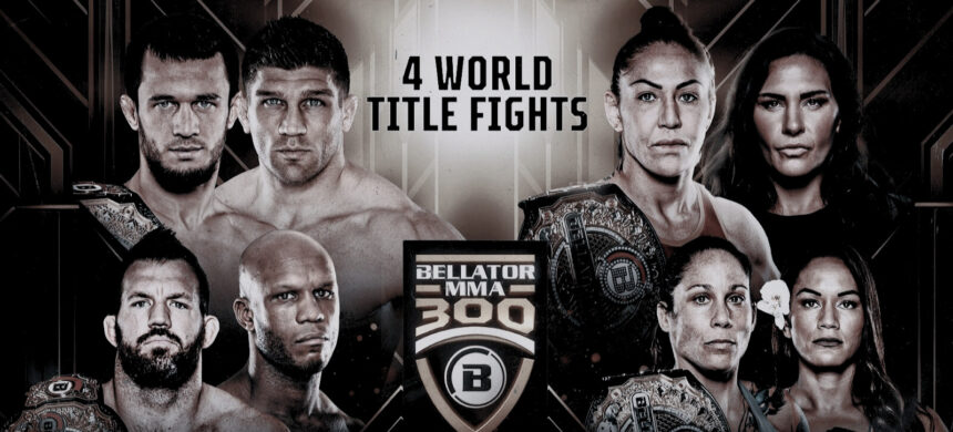 "Bellator 300: Epic Showdown Unfolds Tonight - Where to Catch the Action"