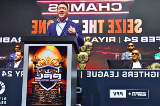 "Revolutionizing MMA: Professional Fighters League Makes Groundbreaking Debut in Saudi Arabia"