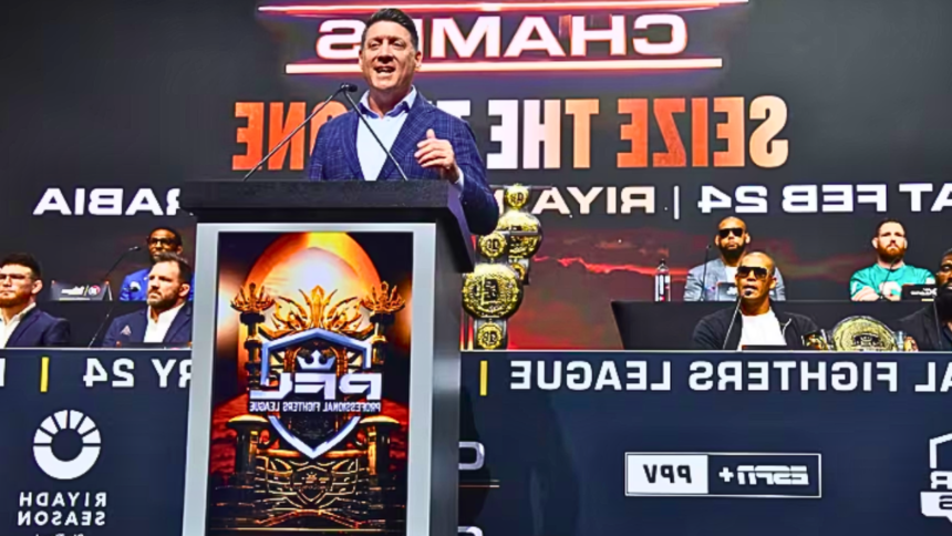 "Revolutionizing MMA: Professional Fighters League Makes Groundbreaking Debut in Saudi Arabia"