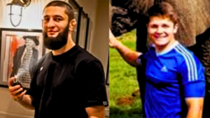 "Khamzat Chimaev Steps Back from UFC 300 Main Event Contention