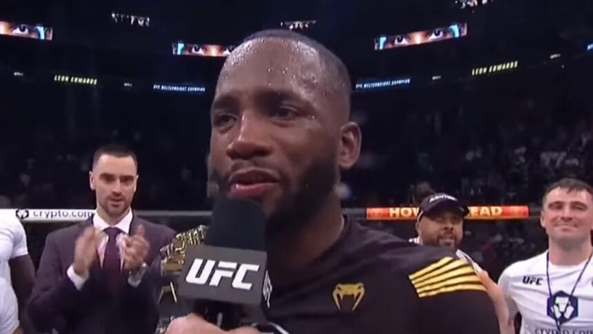 Unveiling UFC's Welterweight Chessboard: Leon Edwards Reacts as Belal Muhammad Misses the Move