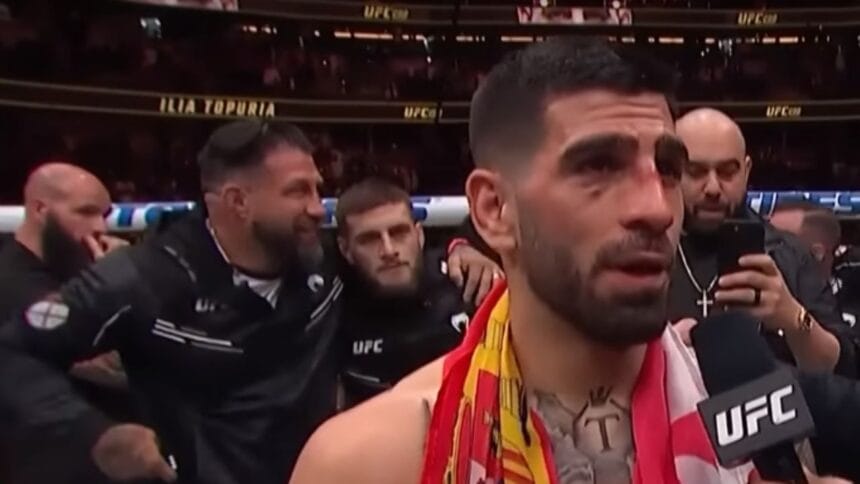 Rising Star's Audacious Claim: Ilia Topuria Confident Encounter with Khabib Nurmagomedov