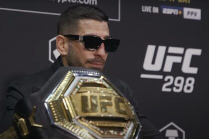 Underdog's Triumph: Ilia Topuria Stuns Alexander Volkanovski to Claim UFC Featherweight Title at UFC 298
