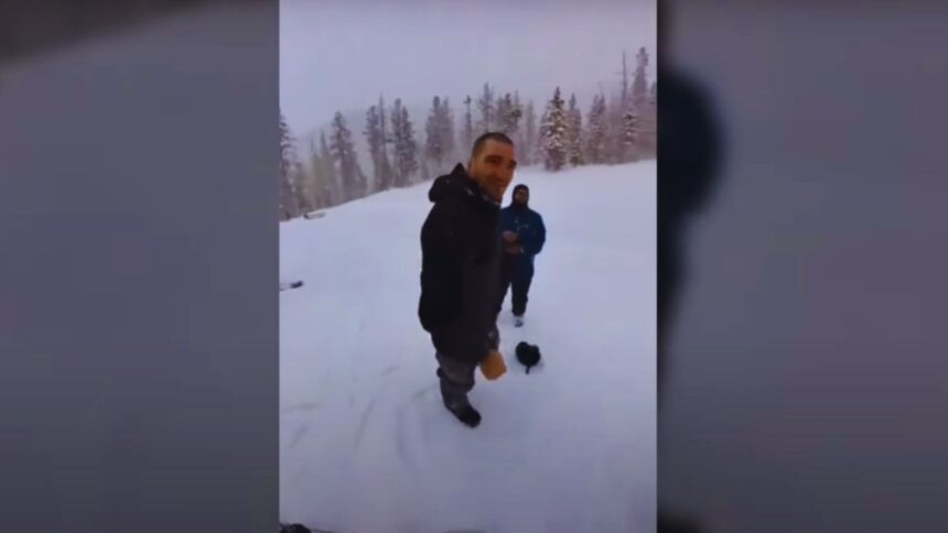 "Sean Strickland Shocks Fans: Snowy Submission Scrap Ends with Unexpected Tap-Out"