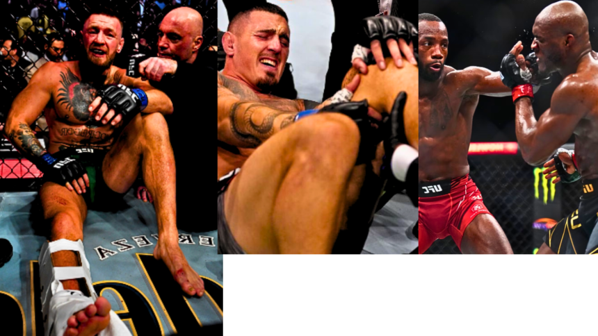 "UFC's Leg Injury Chronicles: 5 Fights That Ended in Pain"