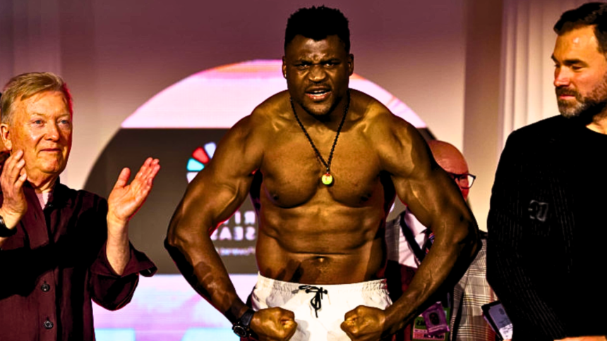 "Ngannou's Big Break: From $600K UFC Fight to $20M Boxing Purse Against Joshua"