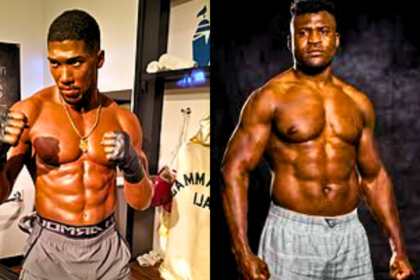 "Anthony Joshua Dominates with Knockout Victory over Francis Ngannou"
