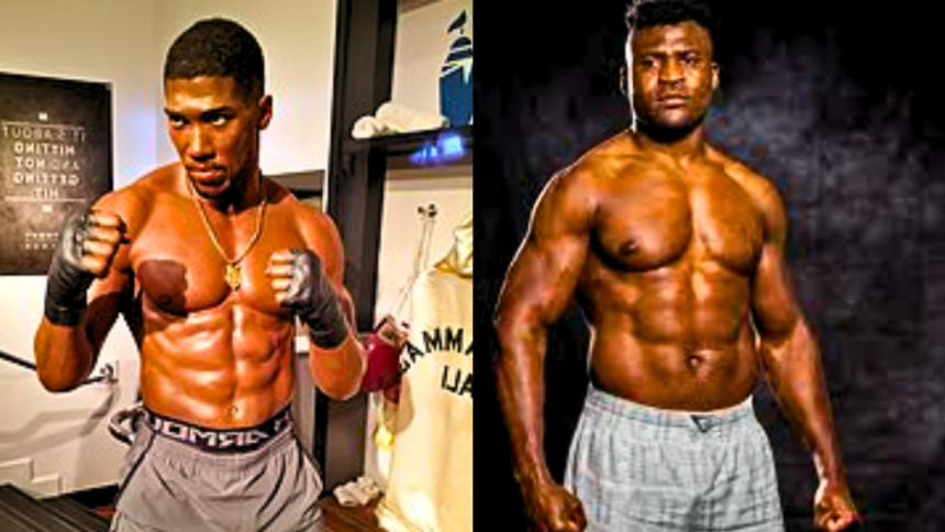 "Anthony Joshua Dominates with Knockout Victory over Francis Ngannou"