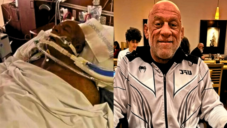 "Mark Coleman Hospitalized After Rescuing Parents from Fire"