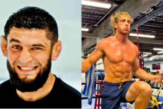 "Khamzat Chimaev Reveals Logan Paul's Sparring Selectivity: 'Only Faced an Amateur'"
