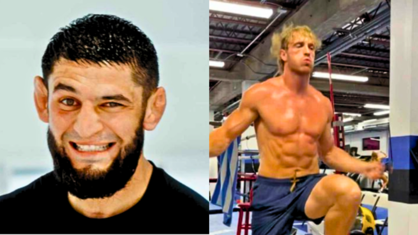 "Khamzat Chimaev Reveals Logan Paul's Sparring Selectivity: 'Only Faced an Amateur'"