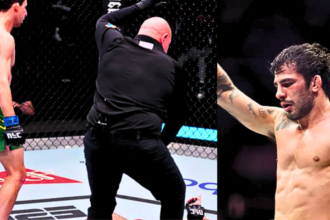 "A Fighter's Fear: Aussie's 'Rocky Moment' in Shock UFC Title Bout"