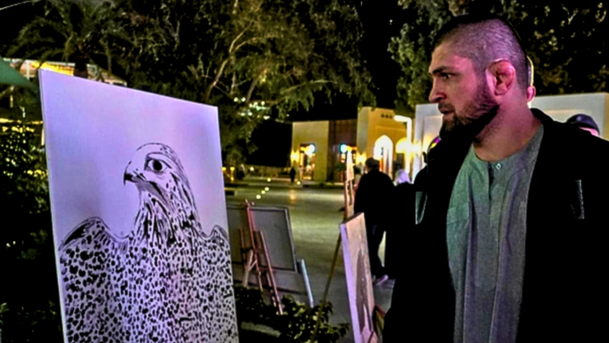 "Khabib Nurmagomedov Explores Makkah's Cultural Center"