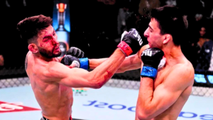 "A Fighter's Fear: Aussie's 'Rocky Moment' in Shock UFC Title Bout"