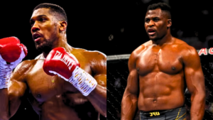 "Anthony Joshua Dominates with Knockout Victory over Francis Ngannou"
