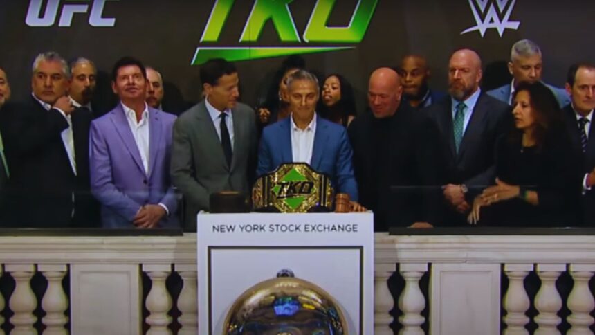 TKO Group Holdings stock jumps nearly 8 percent after UFC settles antitrust lawsuits