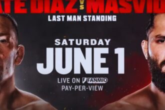 Nate Diaz vs. Jorge Masvidal set for June 1 PPV boxing match