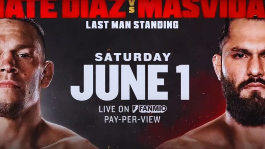 Nate Diaz vs. Jorge Masvidal set for June 1 PPV boxing match