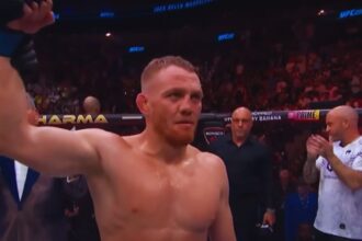 Jack Della Maddalena Defies Odds with Broken Arm Victory Over Gilbert Burns at UFC 299