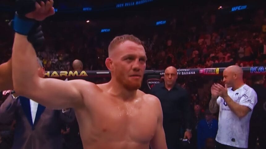 Jack Della Maddalena Defies Odds with Broken Arm Victory Over Gilbert Burns at UFC 299