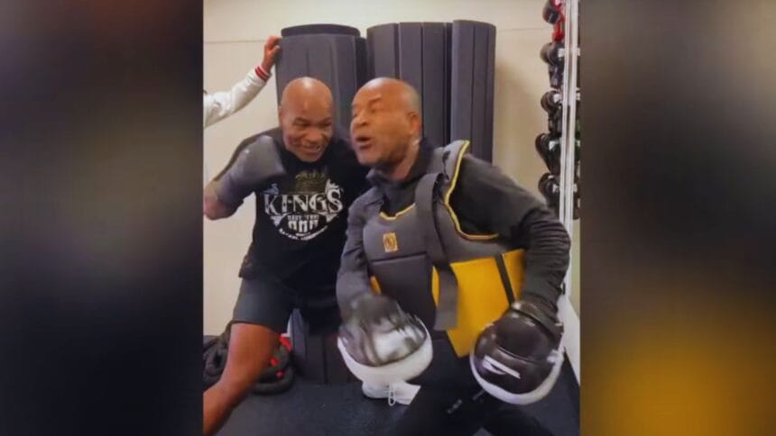 Mike Tyson shows off speed, power in first training video for Jake Paul fight