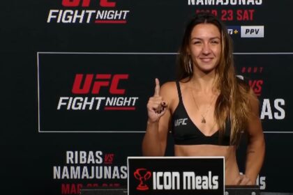 UFC Fight Night: Namajunas Outshines Ribas in a Thrilling Showcase of Skill and Tenacity