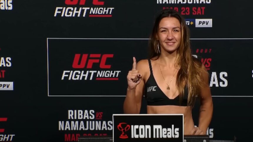 UFC Fight Night: Namajunas Outshines Ribas in a Thrilling Showcase of Skill and Tenacity