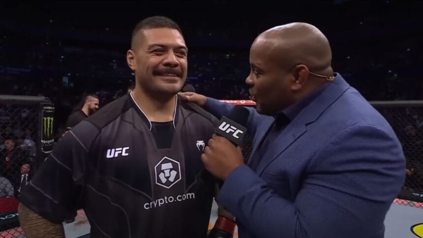 "Brotherly Twist: Justin Tafa Surprises, Subs for Junior Against Karl Williams at UFC Vegas 89!"