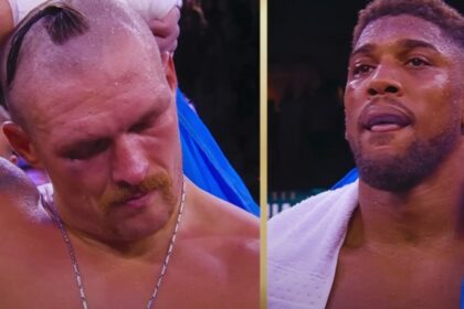"Ngannou's Coach Shockingly Guarantees KO Victory Over Joshua: Lightning Strikes Twice!"
