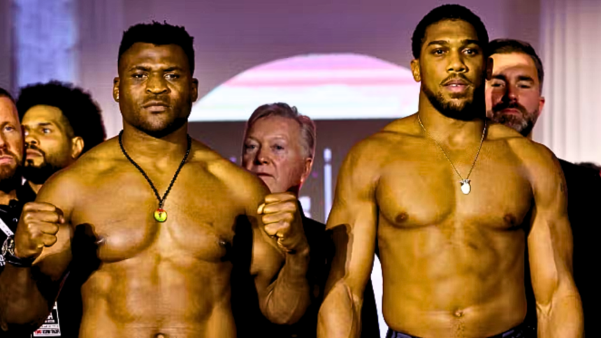 "Anthony Joshua's Heartfelt Condolences to Francis Ngannou"
