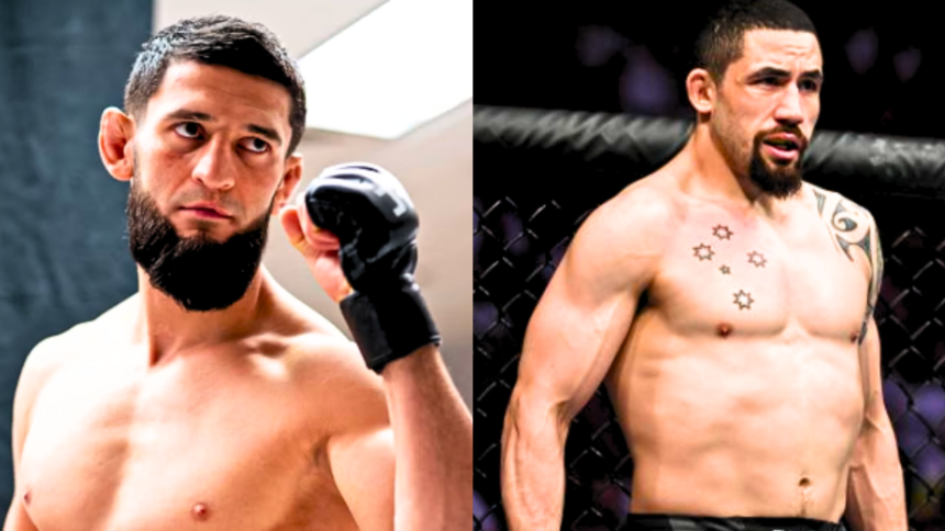 Whittaker Aims to Rattle Chimaev's Confidence at UFC Saudi Arabia