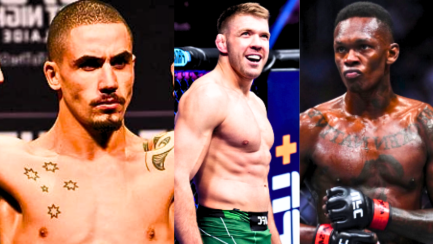Robert Whittaker Opens Up About Dricus Du Plessis vs. Israel Adesanya Bout