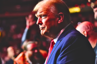 "Trump Attends UFC 299 After Georgia Rally: Calls Fighting 'Easier Than Politics'"