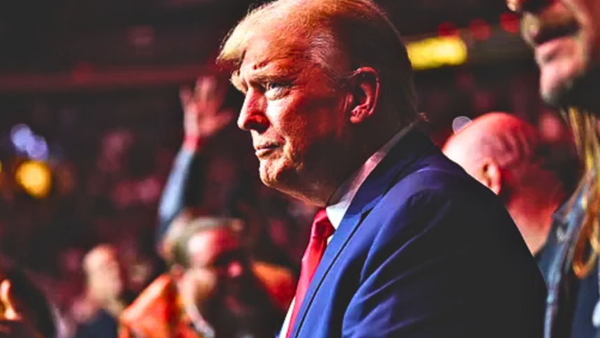 "Trump Attends UFC 299 After Georgia Rally: Calls Fighting 'Easier Than Politics'"