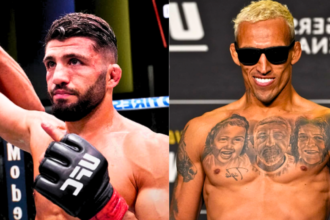 "Charles Oliveira's Confident Prediction: Knocking Out Tsarukyan in Round Two, Blessed by Faith"