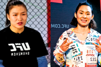 "Zhang Weili Retains UFC Strawweight Title in Thrilling Win Against Yan Xiaonan: A Chinese Derby Showdown"