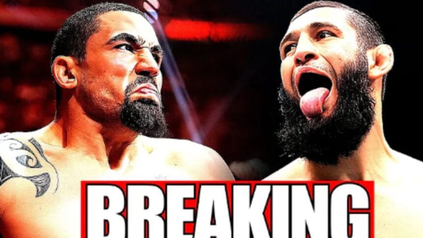 Robert Whittaker vs Khamzat Chimaev: Middleweight Showdown in UFC Saudi Arabia