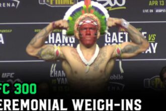 "UFC 300 Weigh-In Unleashes Excitement: Fighters Set Stage for Epic Showdowns!"