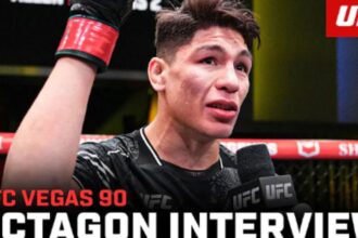 Ignacio Bahamondes Delivers Spectacular TKO Victory Over Christos Giagos with Devastating Head Kick at UFC Fight Night 240