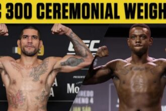 "UFC 300 Weigh-In: Flawless Prequel to Historic Las Vegas Showdown"