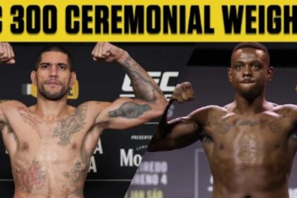 "UFC 300 Weigh-In: Flawless Prequel to Historic Las Vegas Showdown"