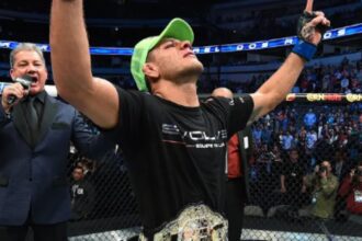 "Rafael dos Anjos: Champion's Journey Through Notable Fights and Title Defenses"