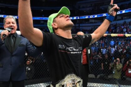 "Rafael dos Anjos: Champion's Journey Through Notable Fights and Title Defenses"