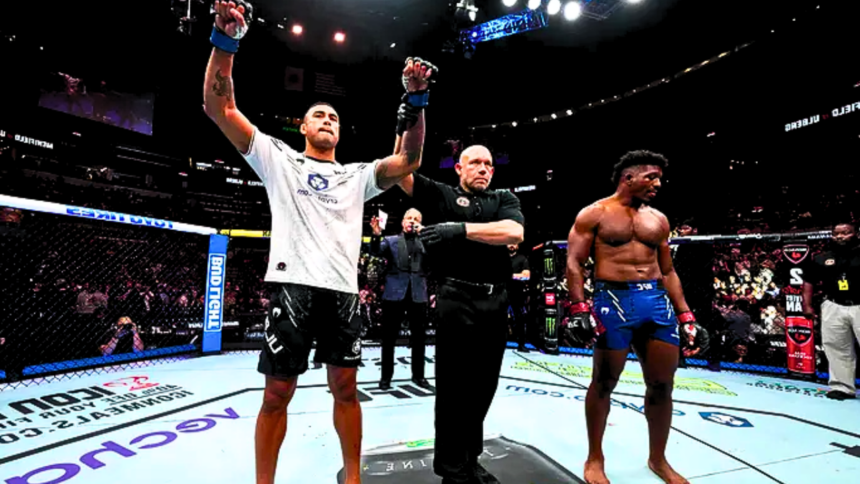 Carlos Ulberg Knocks Out Alonzo Menifield in Just 12 Seconds