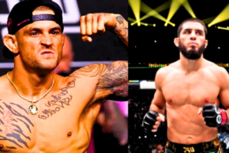 Makhachev Submits Poirier to Retain UFC Lightweight Title at UFC 302