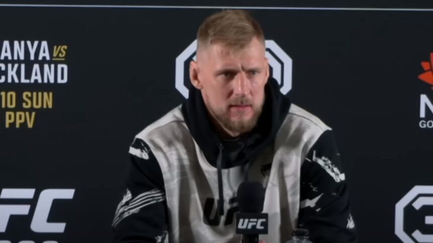 Alexander Volkov Eyes Redemption Against Ciryl Gane Amidst Rising Tensions